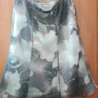 Дамски комплект от пола и блуза в сиво и синьо👗🍀M/L,L👗🍀арт.653, снимка 7 - Комплекти - 29718430