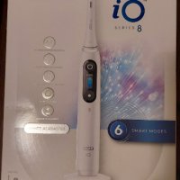 Ел. четка за зъби Oral-B iO8 с магнитни технологии и микровибрации White Alabaster, снимка 6 - Други - 43180849