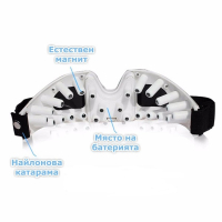 Акупунктурен масажор за очи с вибрации и регулираща се лента, снимка 6 - Масажори - 44712668