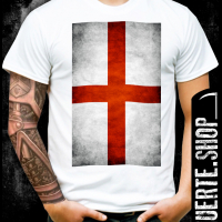 Тениска с щампа ENGLISH FLAG, снимка 1 - Тениски - 36500675