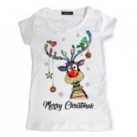 Тениски за Коледа!2022 Christmas!Уникални Коледни тениски!Подарък за Коледа!, снимка 12 - Коледни подаръци - 30779497
