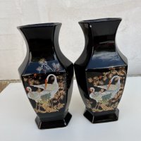 Италянски порцеланови вази. №2288, снимка 7 - Колекции - 36628909