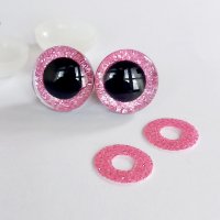 3D 20мм блестящи очички за амигуруми, плетени играчки, снимка 2 - Други - 35286424