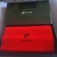 Pierre Cardin марков  портфейл чисто нов естествена кожа в кутия 185х110мм, снимка 2 - Портфейли, портмонета - 39245838