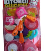 Детски кухненски комплект за сервиране, снимка 1 - Кукли - 42651043