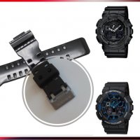 Брандирани чéрен Лак и Мат Casio G-shock верижка, каишка за часовник, снимка 3 - Каишки за часовници - 30372532