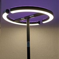 Нова Tisey Подова Лампа за Дневна с RGB и CCT LED Подарък дом, снимка 10 - Лед осветление - 42746361
