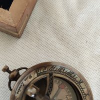 Старинен корабен компас- ръчно изработена реплика, снимка 2 - Антикварни и старинни предмети - 37957117