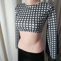 Дамска къса блуза, снимка 1 - Корсети, бюстиета, топове - 39676326
