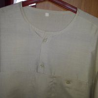 Мъжка лятна тънка блуза къс ръкав с 1 джоб голям размер, снимка 3 - Блузи - 29132454