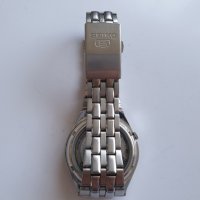 Мъжки часовник Seiko 5 Automatic 21 Jewels, снимка 4 - Антикварни и старинни предмети - 40342988
