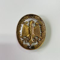 Немски нагръден знак БУНДЕСВЕРА №1819, снимка 4 - Антикварни и старинни предмети - 35511566