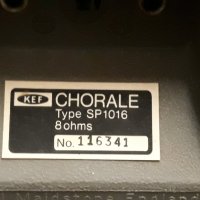KEF CHORALE SP1016, снимка 4 - Тонколони - 30763335