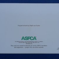 3 двойни картички,издадени от ASPCA(асоциация за защита на животните).Издадени в САЩ, снимка 5 - Колекции - 29722345