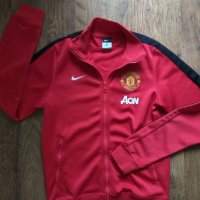  Nike Manchester United - страхотно мъжко горнище, снимка 4 - Спортни дрехи, екипи - 35142527