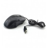 Оптична мишка ТМ-М01 USB Black, снимка 2 - Клавиатури и мишки - 40002663
