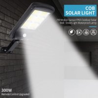 COB SMD LED Соларна външна лампа 6W/8W PIR датчик за движение, снимка 9 - Соларни лампи - 31353743