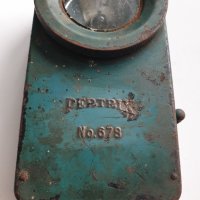 Рядък немски сигнален фенер PERTRIX N 678 WWII, снимка 3 - Колекции - 39833569