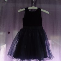 Детска рокля с ефектна тюлена част , снимка 5 - Детски рокли и поли - 35385095