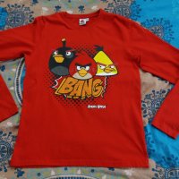 Блуза Angry Birds 176 см - 6 лв, снимка 1 - Детски Блузи и туники - 31423280