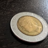 Монета - Италия - 500 лири | 1988г., снимка 2 - Нумизматика и бонистика - 29632689