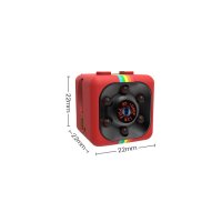 Удароустойчива мини екшън камера с HD резолюция и сензор за движение, снимка 3 - Камери - 42851164