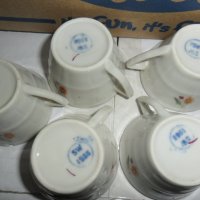 Миниатюрни ретро порцеланови чашки, снимка 2 - Колекции - 33702063