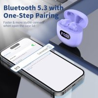 Нови Безжични Слушалки с LED Дисплей, Супербас, Bluetooth 5.3, 48ч Батерия, снимка 4 - Bluetooth слушалки - 44261866