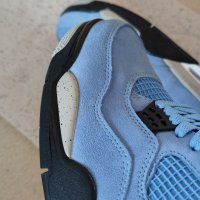 Nike Air Jordan 4 Retro UNC Размер 43 Номер 27.5см Стелка Нови Мъжки Кецове Обувки Маратонки Сини , снимка 11 - Кецове - 39460979