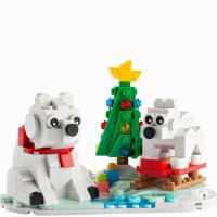 Lego 40571 Wintertime Polar Bears Полярни мечки през зимата Christmas set lego, снимка 3 - Колекции - 44459358