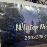 Топла Зимна завивка Winter Bettdecke - Bett - Decke - Warm - Silver Star - Textilie - Winterdecke, снимка 5 - Олекотени завивки и одеяла - 42174557