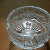 Кристална купа за ядки лед , снимка 6 - Антикварни и старинни предмети - 44343850
