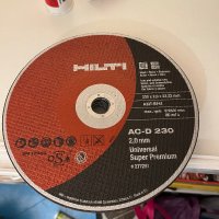 Хилти дискове за метал 230х2, снимка 1 - Други инструменти - 44457704