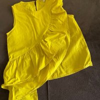 Блузка дамска  цвят горчица, снимка 1 - Тениски - 37119726
