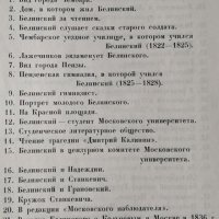Белинский в жизни Белинский Виссарион Григорьевич, 1949г., снимка 2 - Други - 30017331