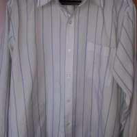 Мъжка риза дълъг ръкав светлосиня, снимка 4 - Ризи - 29162777