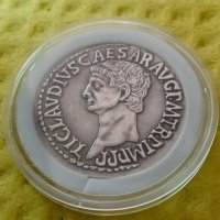 Монета Рим Клавдий Сестерция, снимка 1 - Нумизматика и бонистика - 38984734