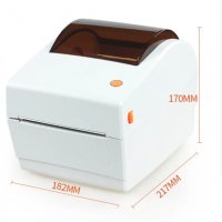 Безжичен Лейбъл принтер USB Bluetooth Printer label за товарителници, снимка 4 - Принтери, копири, скенери - 40165860