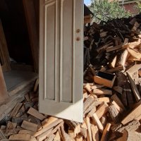 Продавам дървена врата-80лв, снимка 3 - Интериорни врати - 30171291