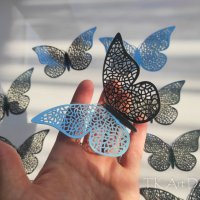 3D пеперуди, снимка 4 - Декорация за дома - 37947148
