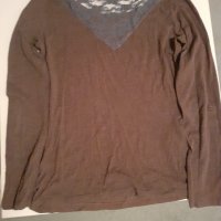 Кафява блуза, снимка 5 - Блузи с дълъг ръкав и пуловери - 39944820