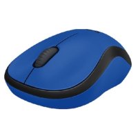 Мишка Безжична Logitech M220 1000dpi 3btn Синьо Черна Оптична Wireless Mouse, снимка 3 - Клавиатури и мишки - 31988278