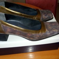 Дамски кожени обувки Brigitte Von Servas немски № 38, снимка 2 - Дамски обувки на ток - 34274658