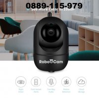 ТОП МОДЕЛ RoboCam Камера FullHD 360 със следене на обект видеонаблюдение, снимка 8 - IP камери - 29279918