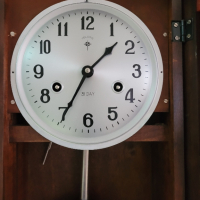 стенен механичен часовник POLARIS , снимка 6 - Антикварни и старинни предмети - 44535889