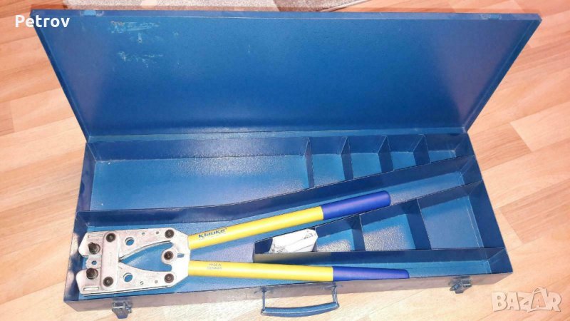 KLAUKE K08 - Made in Germany - ТОП PROFI Кербовъчни Клещи 16 - 95 mm² !!! ИЗПОЛЗВАНИ !!! GERMANY !!!, снимка 1