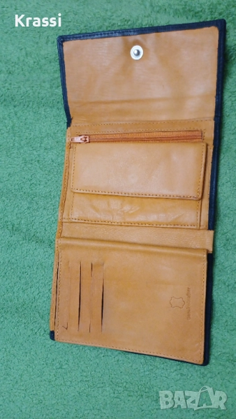 Мъжки портфейл  естествена кожа , снимка 1