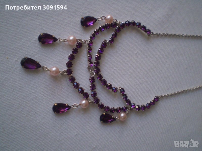 Старо дамско колие огърлица арт деко , снимка 1