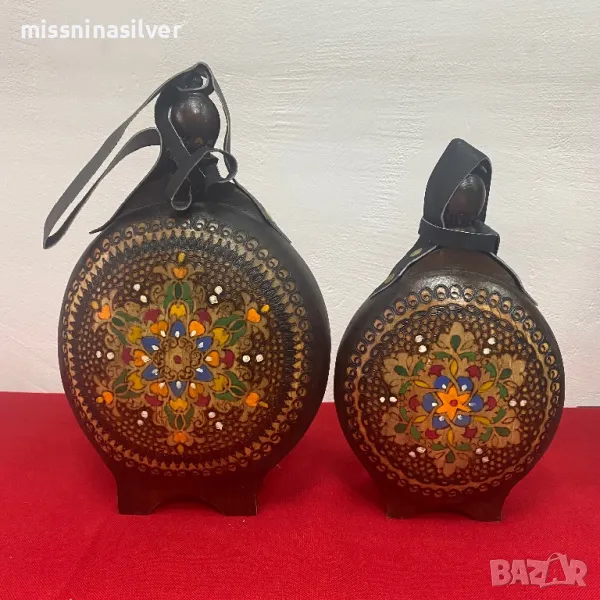 Дървени бъклици ръчно рисувани, снимка 1