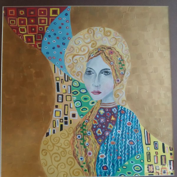 красива съвременна картина, снимка 1